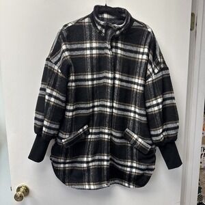 Bb Dakota Plaid Jacket  Size M